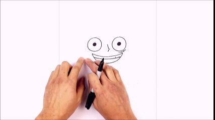 How to Draw Monkey D Luffy - One PIece