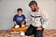 Bacakları Kopan Suriyeli Abdulbasit Protez İstiyor
