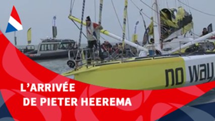 J116 : L'arrivée de Pieter Heerema / Vendée Globe
