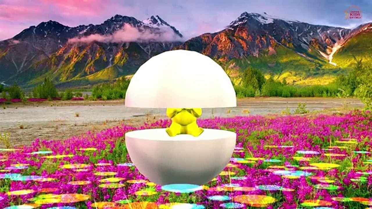3D Animals Color Songs - 3D Animation Learning Colors Nursery Rhymes for children