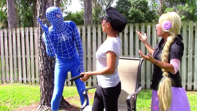 Девушка, Джокер, женщина-полицейский против Человек-Паук, замороженные Эльза, Рапунцель Вт/ розовый Человек-паук, страшно вамп