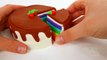 Play Doh Cake Rainbow Cake How to Make Rainbow Play Doh Cake Play Doh Food Kitchen