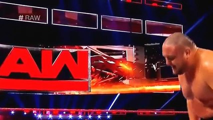 Samoa Joe attacked on roman reigns 2017