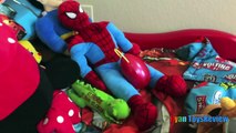 Batman Superman vs Power Rangers SuperHeroes Imaginext Toys Batmobile Egg Surprise Kids Video
