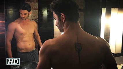 Oh so Hot! Sushant Sing Rajput goes shirtless!