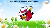 Angry Birds Finger Family Song | Daddy Finger Cartoon Nursery Rhymes | Children Rhymes TV