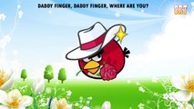 Angry Birds Finger Family Song | Daddy Finger Cartoon Nursery Rhymes | Children Rhymes TV