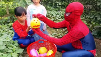 JOIN HALLOWEEN PARTY WITH SPIDERMAN - Chơi Lễ Hội Halloween với Người Nhện ❤ Anan Toysrevi