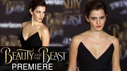 Emma Watson Rocks Jumpsuit At ‘Beauty And The Beast’ World Premiere In Los Angeles