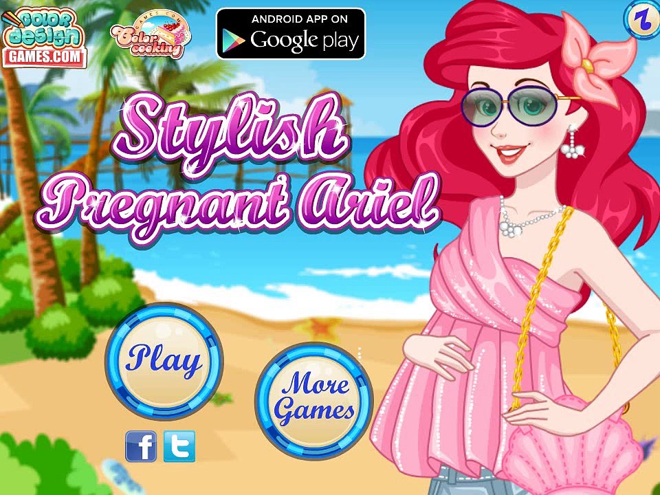 Stylish Pregnant Ariel - Best Game for Little Girls