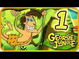 George of the Jungle and the Search for the Secret Walkthrough Part 1 (Wii, PS2) Level 1 + Boss