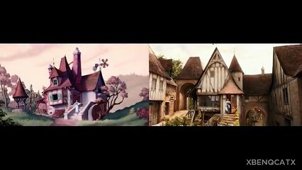 Beauty And The Beast- 2 Trailer 1991 VS 2017
