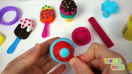Play doh Ice cream Popsicle Sundae Ice Cream Cone Playdoh