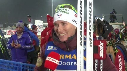 Biathlon - Coupe du monde (F) : Bescond «C'est du bon boulot»