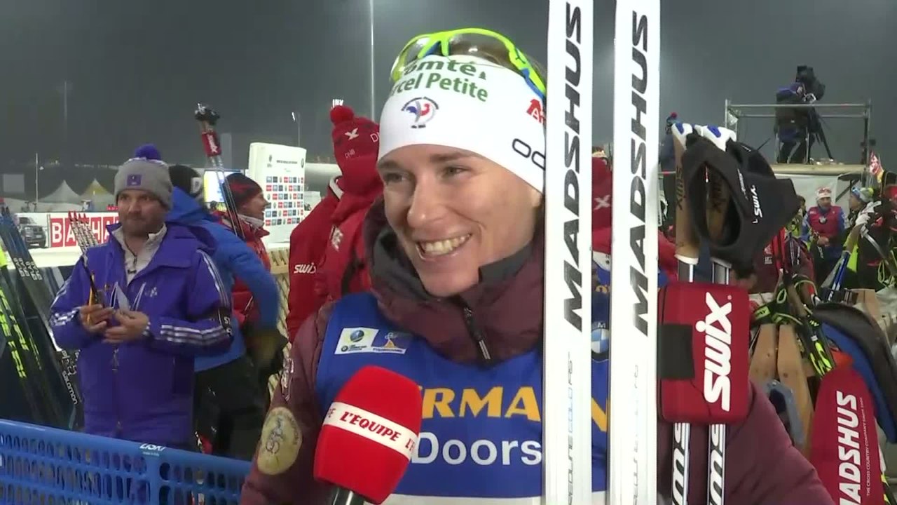 Biathlon - Coupe du monde (F) : Bescond «C'est du bon boulot»