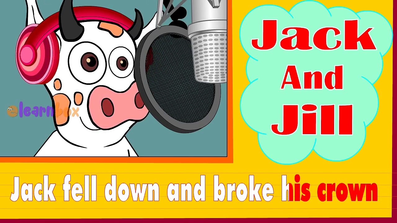 Jack and Jill went up the hill! English Nursery rhyme for children