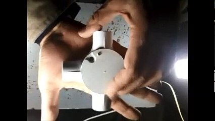 تأسيس مروحه كهربائيه مقيده بمنظم الكتروني باستعمال الاسلاك المسطحه