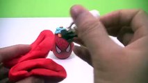 Play Doh Huevos Sorpresa de SPIDERMAN! Kinder Huevo Sorpresa de Peppa Pig Dinosaurio de Disney Coche