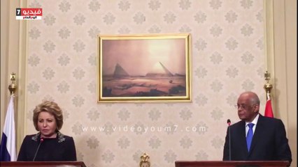 بالفيديو..رئيسة المجلس الفيدرالى الروسى: مصر نفذت 90% من إجراءات استئناف الرحلات