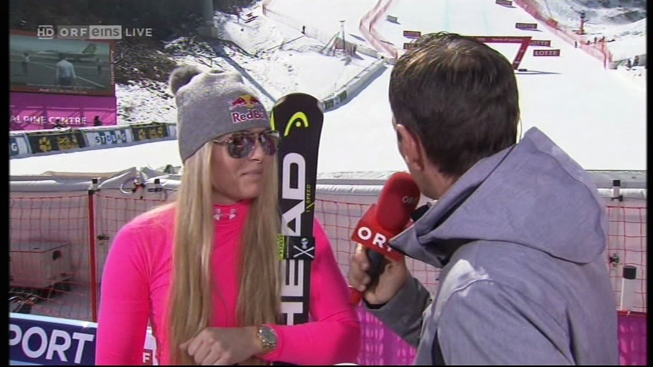 Lindsey Vonn Jeongseon DH Interview