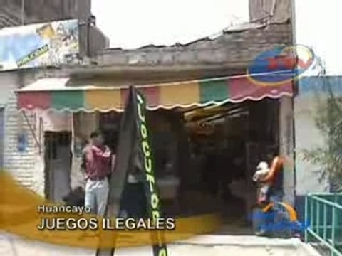 JUEGOS ILEGALES - HUANCAYO
