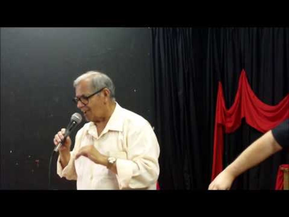 #25 Benedito Clementino introdução para apresentação musical no Café com Poesia  em 17-12-2016