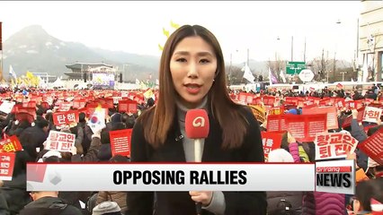 Opposing rallies held in Seoul as President Park impeachment ruling looms