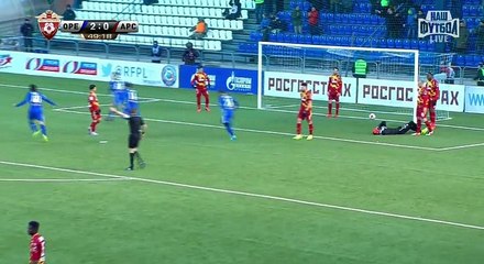 Roman Vorobjov Goal HD - Orenburg	3-0	Arsenal Tula 04.03.2017