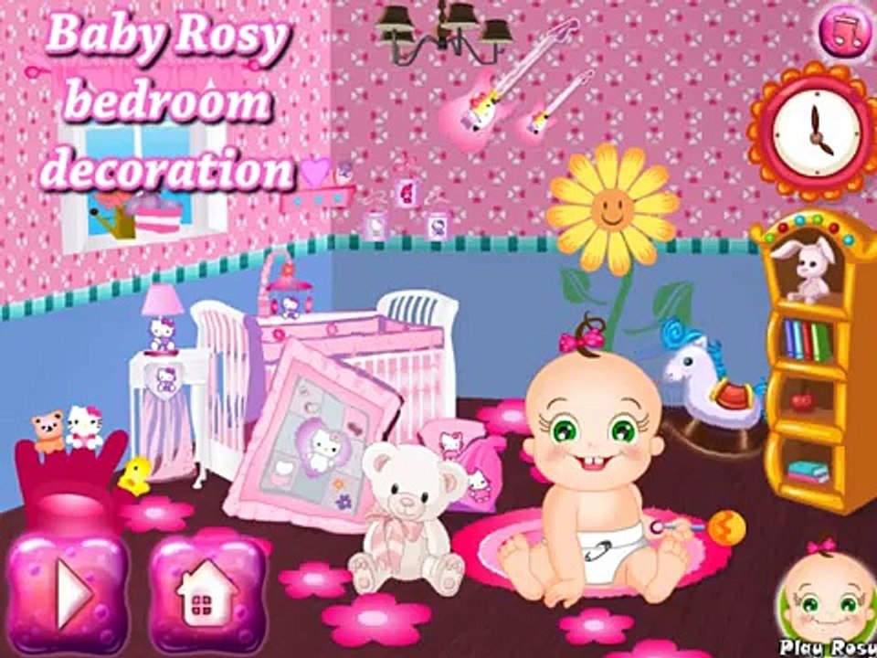 Детская комната. Мультик Кукла Барби и пупсик Игровой набор Игрушки для девочек Barbie bab