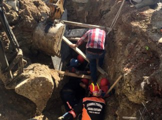 Toprak Altında Kalan Suriyeli Işçi Kuratıldı