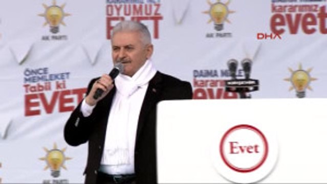 Kırşehir - Başbakan Yıldırım, Kırşehir Mitinginde Konuştu 1