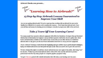 Classic Airbrush Techniques - Ebook