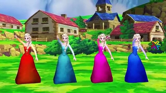 Frozen Finger Family CHildren Nursery Rhymes | Frozen Songs COllection For Babies