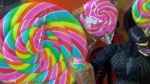 PLAY DOH!!- creations rainbow lollipop popsicle ice cream with peppa pig español toys