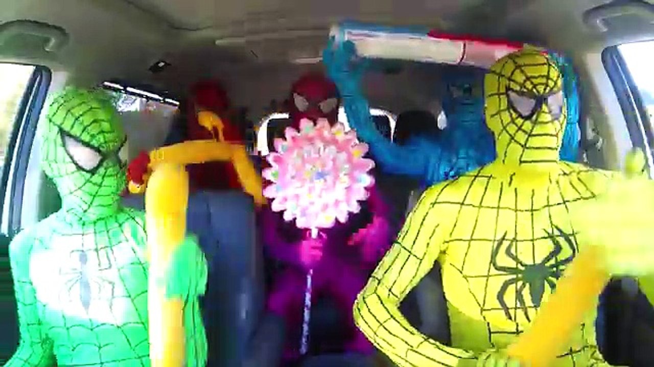 Frozen Elsa and Spiderman Pool party with disney princesses and bad baby! Superhero Compil