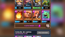 Clash Royale Cofres e Batalhas
