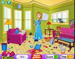Princess Elsa Kitty Room Cleaning Disney princess Frozen Game for Little Girls