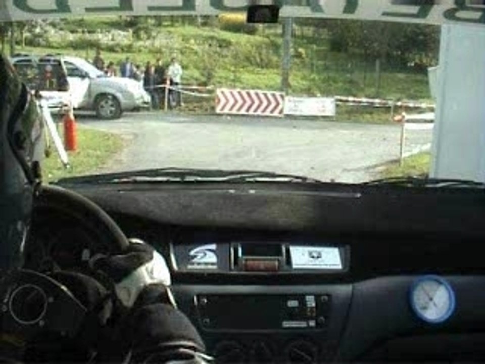 Caméra embarquée au rallye du Touquet 2006 Damien Delanoue