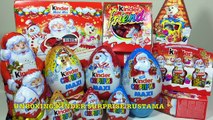 Киндер Cюрпризы,Новогодние Наборы Киндер Макси Микс и другие Unboxing Kinder Surprise Maxi