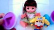 Детская куклы купание и выучить цвета / кукла Melchan играть сюрприз яйца