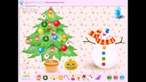 christmas party game tree decoration - Baby games - Jeux de bébé - Juegos de Ninos