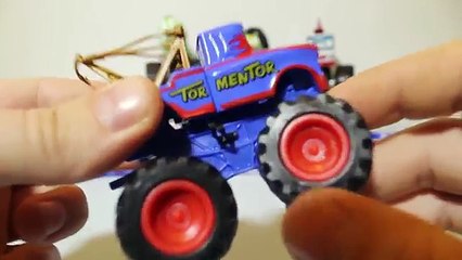 DISNEY Pixar Cars Monster Truck Deluxe Figurine Set Cars Toon Monster Truck Mater