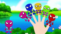 Learn Colors Finger Family Song Nursery Rhymes Spiderman Disney Minnie Mouse Slime Toy Sur