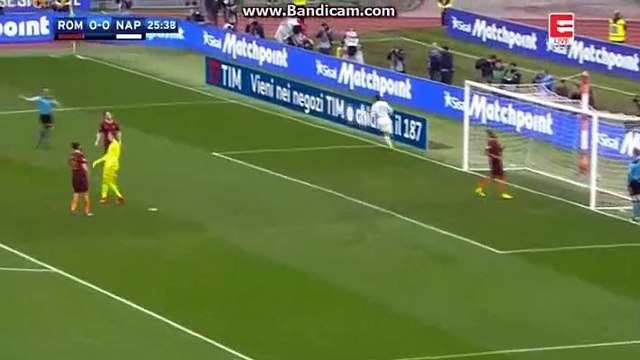 0-1 Dries Mertens Goal HD - AS Roma 0-1 SSC Napoli - 03.04.2017 HD