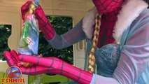 Spiderman vs Car! w/ Pink Spidergirl & Hulk - Spiderman vs Car Accident - Fun Superheroes
