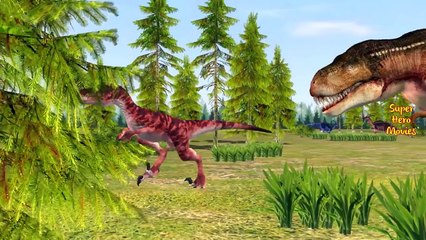 Colour Dinosaurs Finger Family Collection For Children | Dinosaurs Nursery Rhymes And Cart