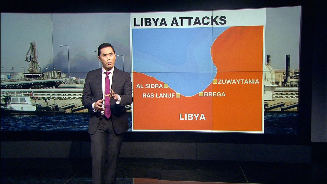 East Libyan group attacks Libya's oil terminals
