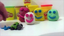 Learn Colors for Children Toddlers Babies Dye Coloring Play Doh Toys - Learning Colours Vi