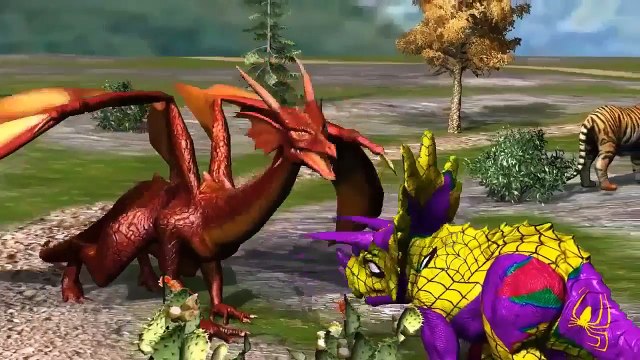 Red Hulk Vs Spiderman Shark Vs Dinosaur Real Fight Shark Cartoon For Kids Lion Cartoons Fo