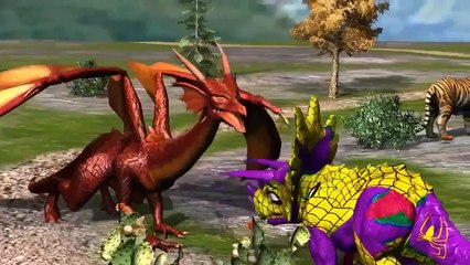 Red Hulk Vs Spiderman Shark Vs Dinosaur Real Fight Shark Cartoon For Kids Lion Cartoons Fo